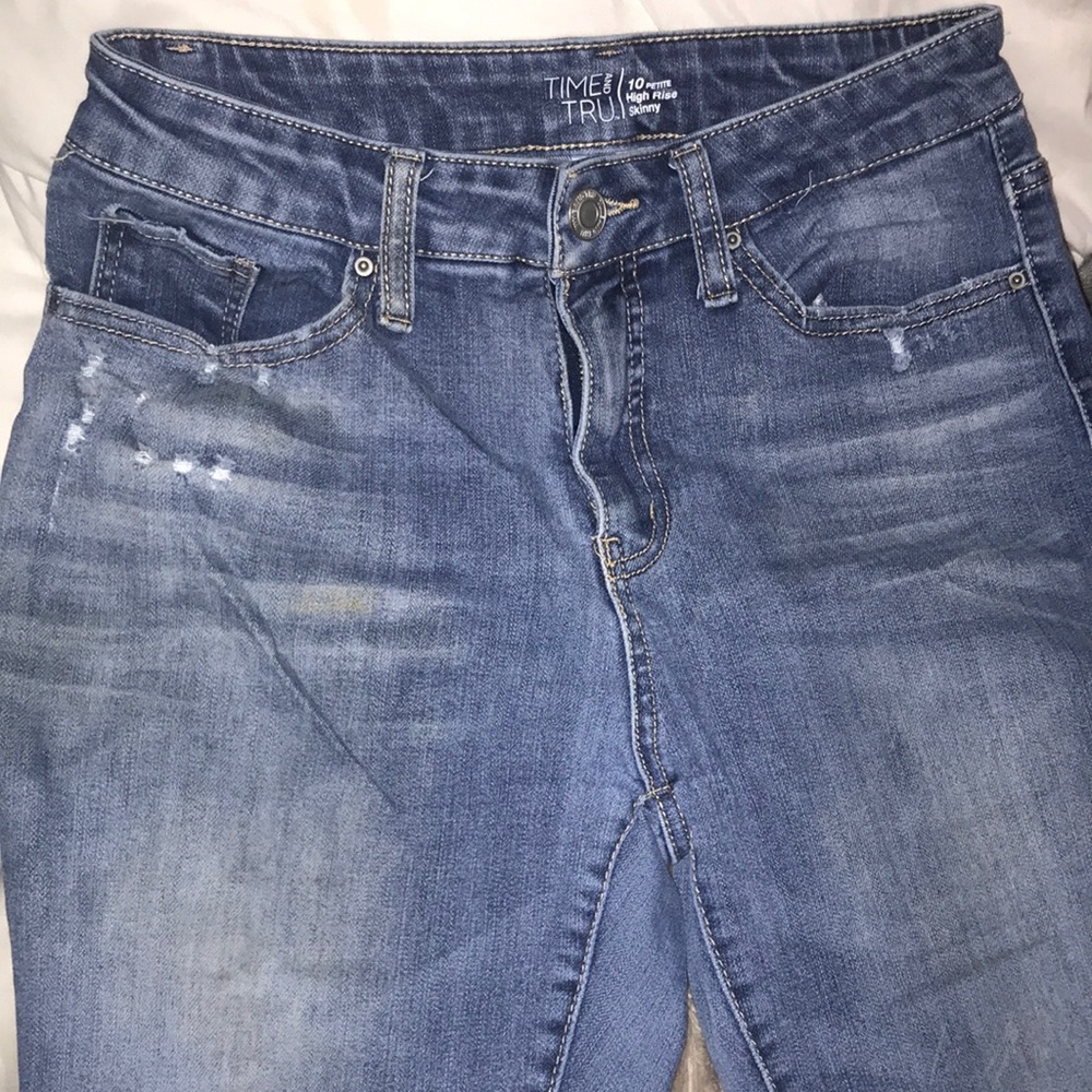 skinny jeans, size 10